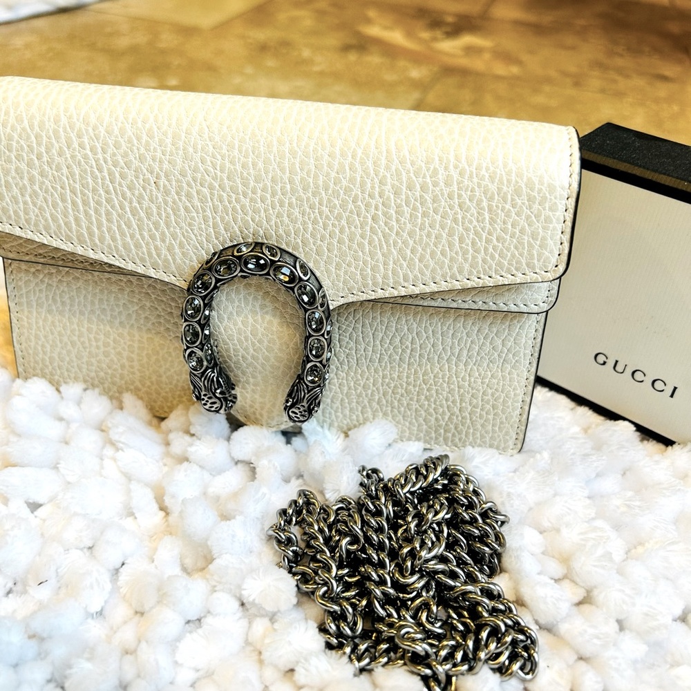 GUCCI DIONYSUS SUPER MINI LEATHER BAG